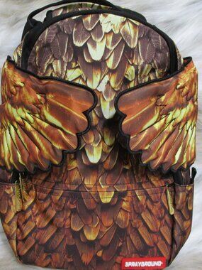 P3443-NWT Sprayground Eagle Feathers LTD ED Backpack